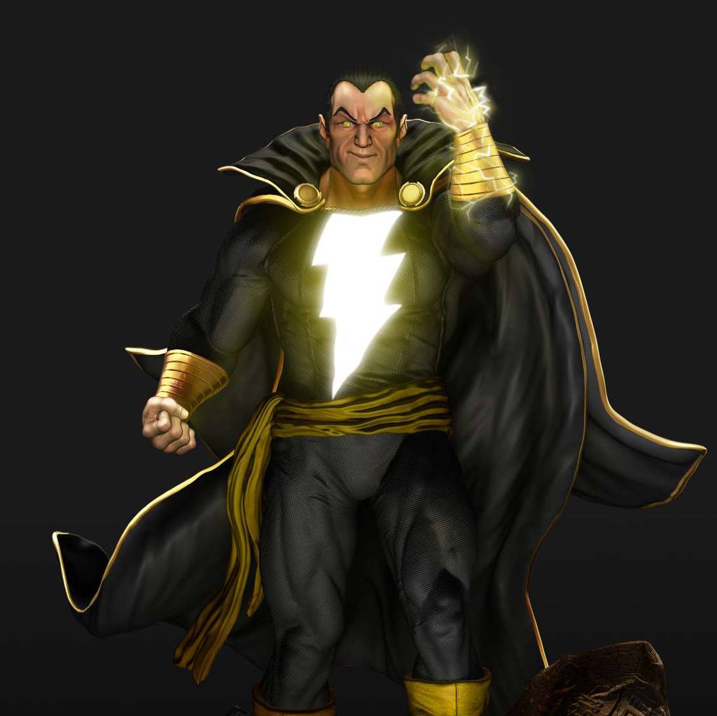 P站图纸印象馆 DC漫画 黑亚当 DC漫画 黑亚当