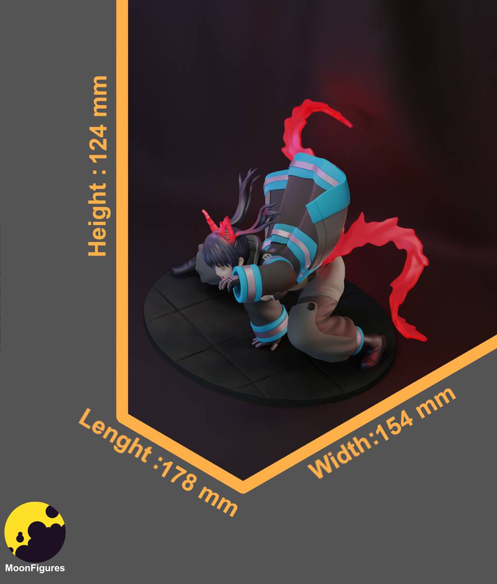 P站图纸印象馆 Moon Figures 炎炎之消防队 环古达 Moon Figures 炎炎之消防队 环古达