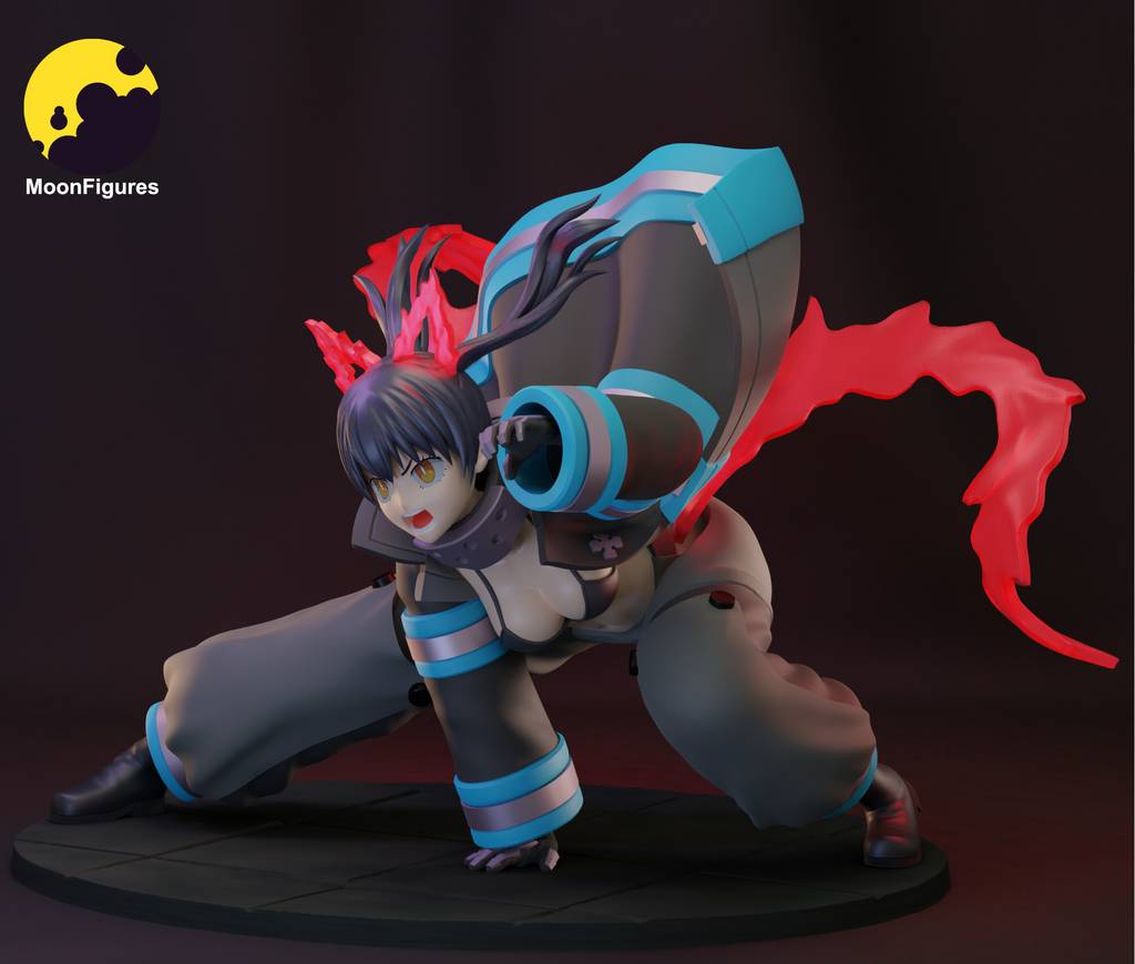 P站图纸印象馆 Moon Figures 炎炎之消防队 环古达 Moon Figures 炎炎之消防队 环古达