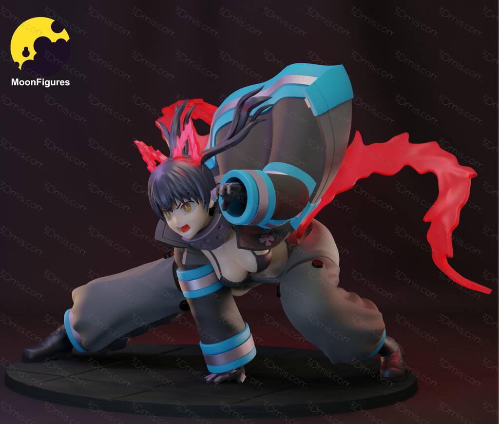 Moon Figures 炎炎之消防队 环古达