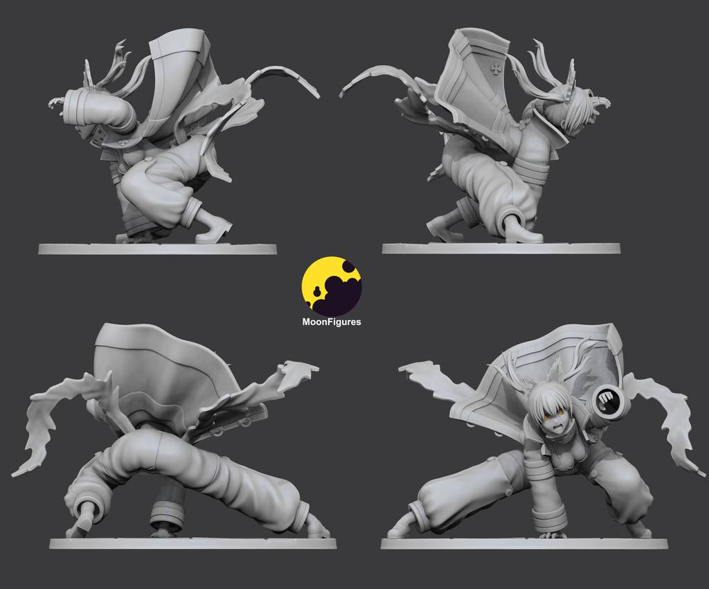 P站图纸印象馆 Moon Figures 炎炎之消防队 环古达 Moon Figures 炎炎之消防队 环古达