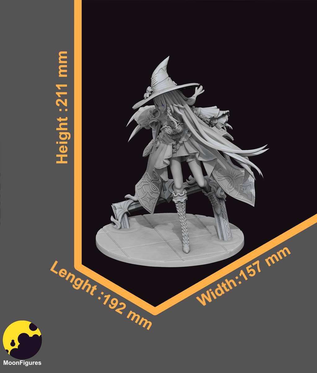 P站图纸印象馆 Moon Figures 崩坏:星穹铁道 黑塔 Moon Figures 崩坏:星穹铁道 黑塔