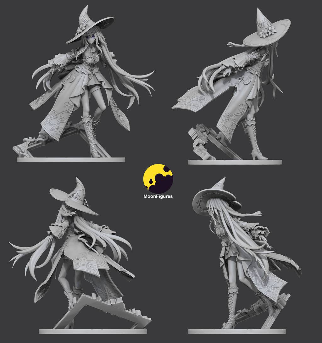 P站图纸印象馆 Moon Figures 崩坏:星穹铁道 黑塔 Moon Figures 崩坏:星穹铁道 黑塔