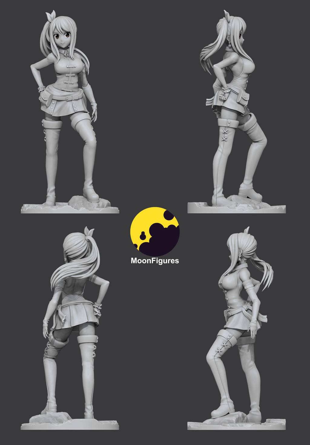 P站图纸印象馆 Moon Figures 妖精的尾巴 露西·哈特菲利亚 Moon Figures 妖精的尾巴 露西·哈特菲利亚