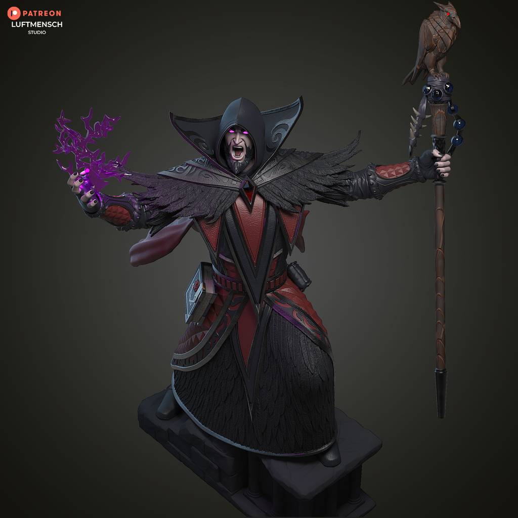 P站图纸印象馆 LuftMensch 魔兽世界 麦迪文 LuftMensch 魔兽世界 麦迪文