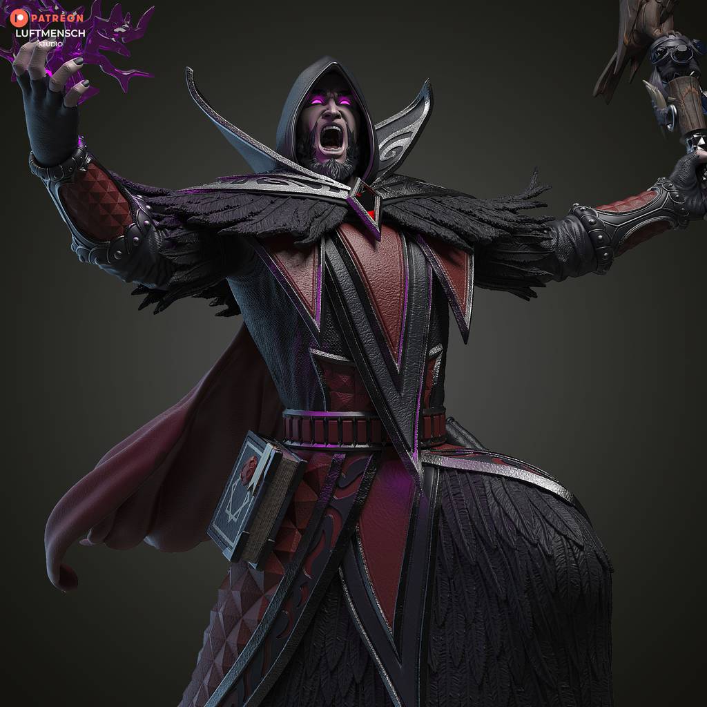 P站图纸印象馆 LuftMensch 魔兽世界 麦迪文 LuftMensch 魔兽世界 麦迪文