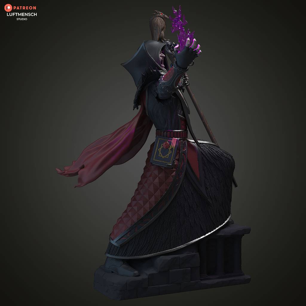 P站图纸印象馆 LuftMensch 魔兽世界 麦迪文 LuftMensch 魔兽世界 麦迪文