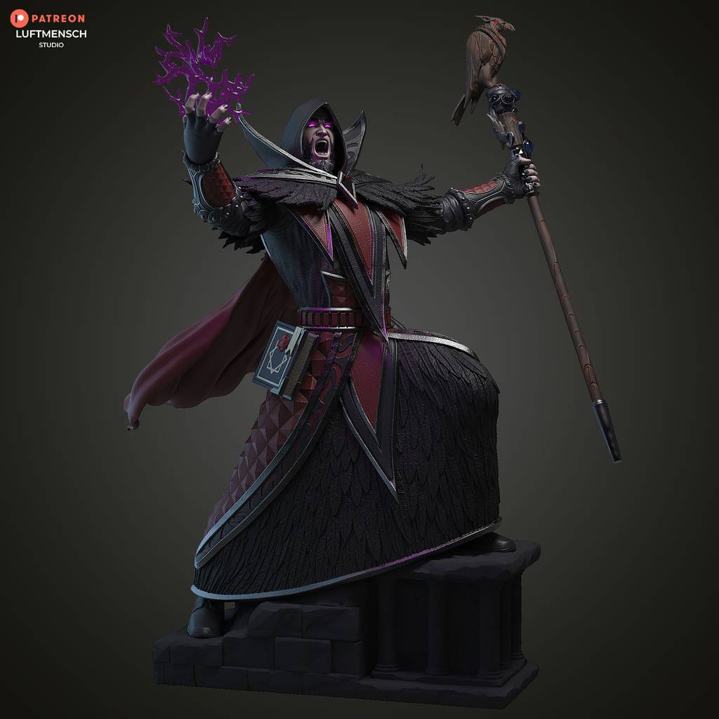 P站图纸印象馆 LuftMensch 魔兽世界 麦迪文 LuftMensch 魔兽世界 麦迪文