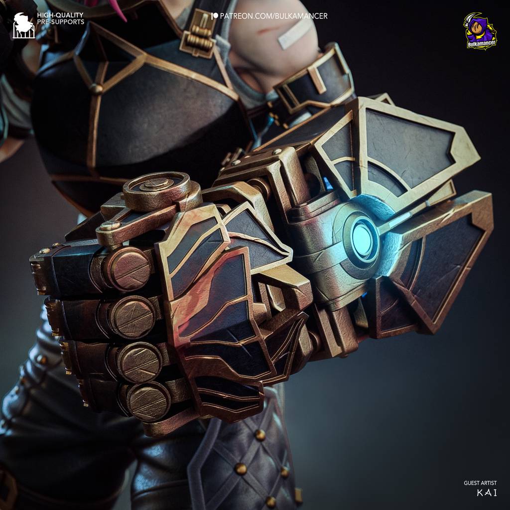 P站图纸印象馆 Bulkamancer 英雄联盟 蔚 Bulkamancer 英雄联盟 蔚