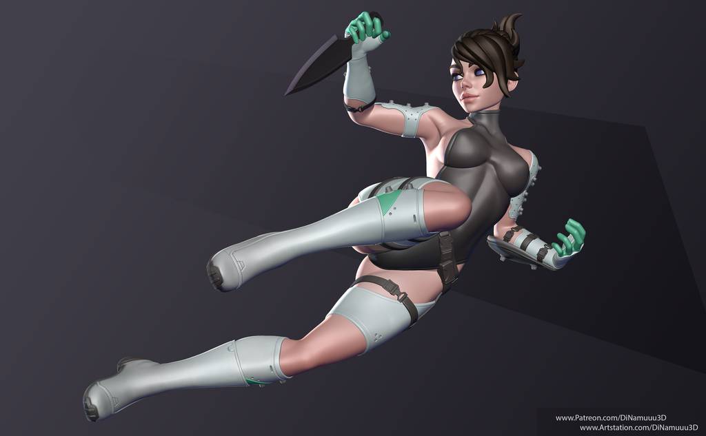 P站图纸印象馆 Dinamuuu 3D 维度裂缝 恶灵 Dinamuuu 3D 维度裂缝 恶灵