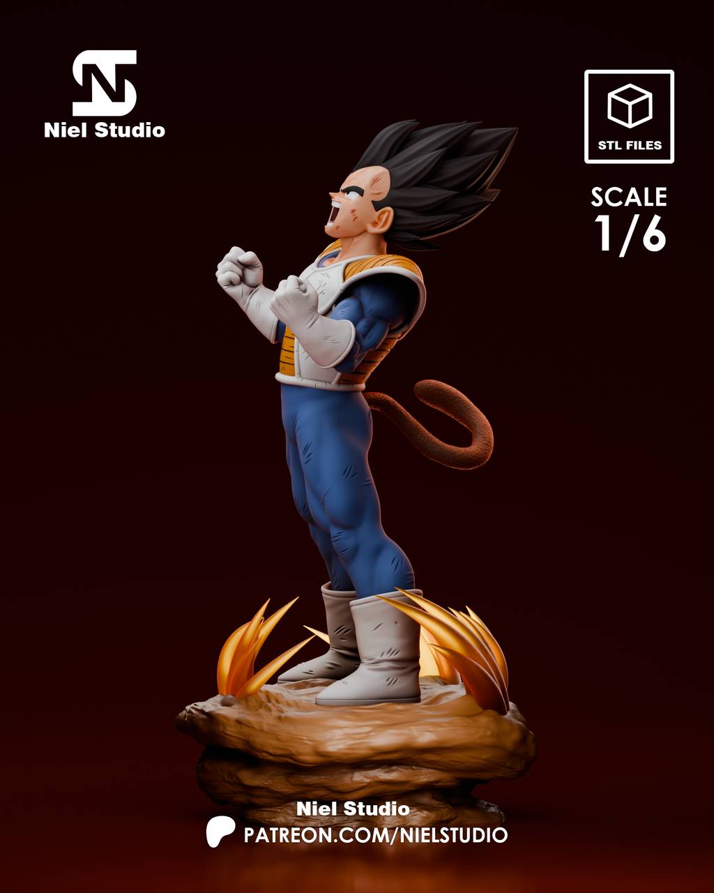 P站图纸印象馆 龙珠 贝吉塔 龙珠 贝吉塔