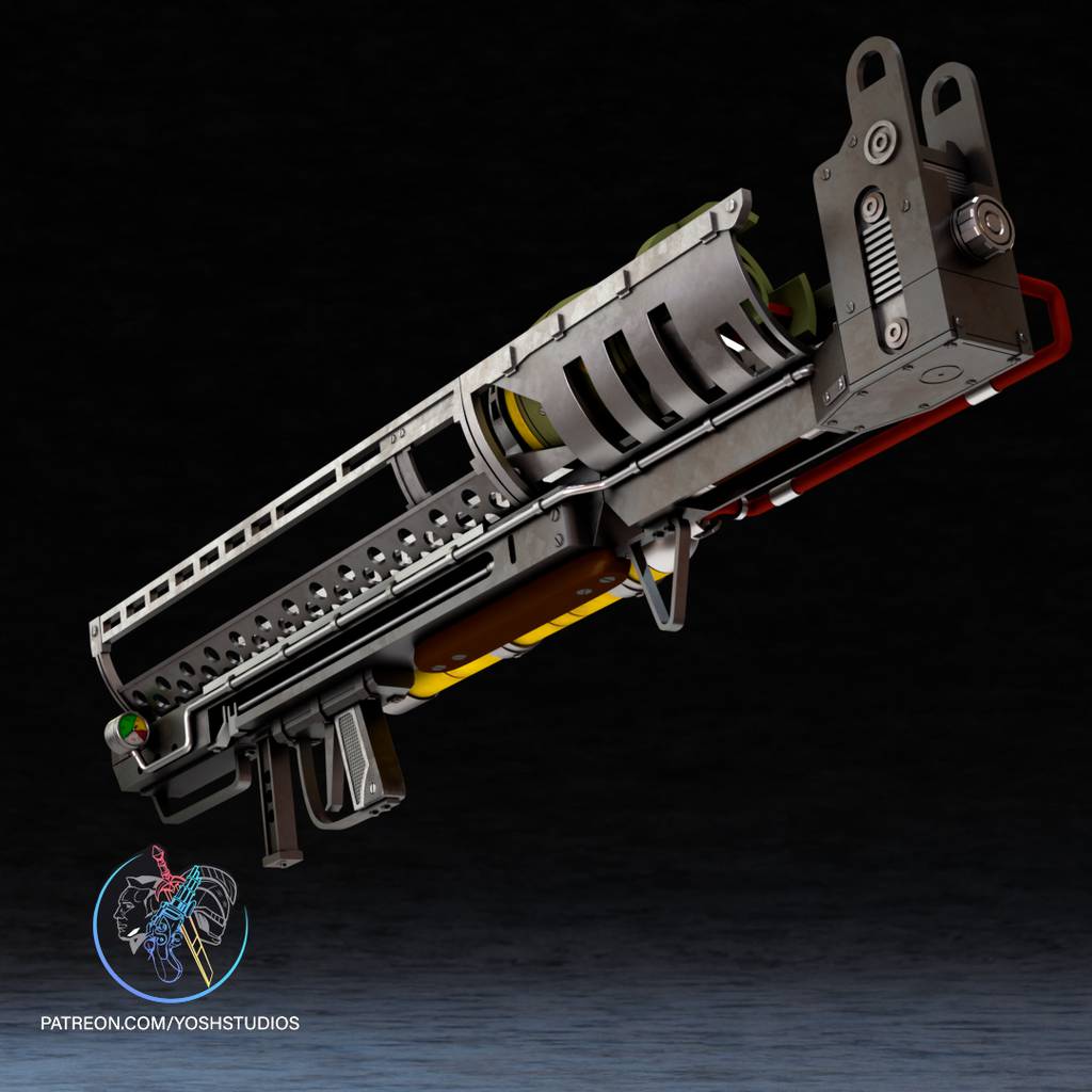 P站图纸印象馆 Yosh 原子弹小男孩发射器 Yosh 原子弹小男孩发射器