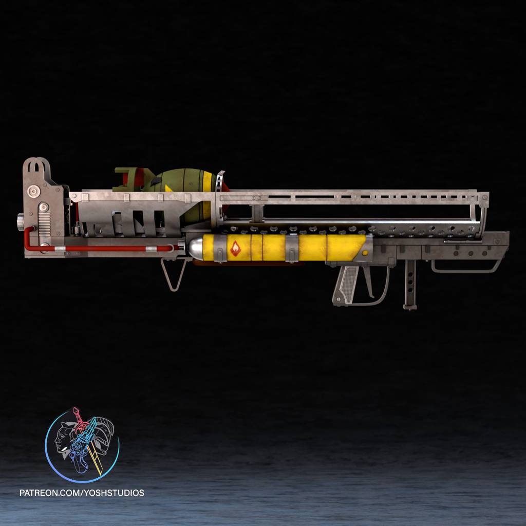 P站图纸印象馆 Yosh 原子弹小男孩发射器 Yosh 原子弹小男孩发射器