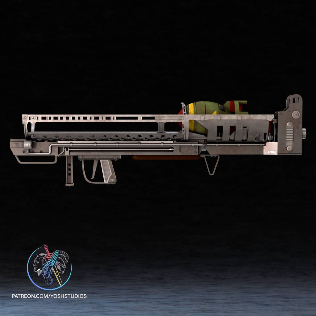 P站图纸印象馆 Yosh 原子弹小男孩发射器 Yosh 原子弹小男孩发射器