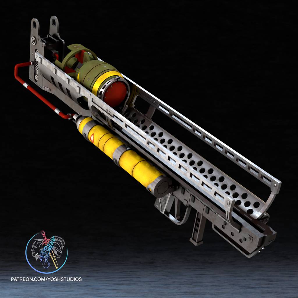 P站图纸印象馆 Yosh 原子弹小男孩发射器 Yosh 原子弹小男孩发射器