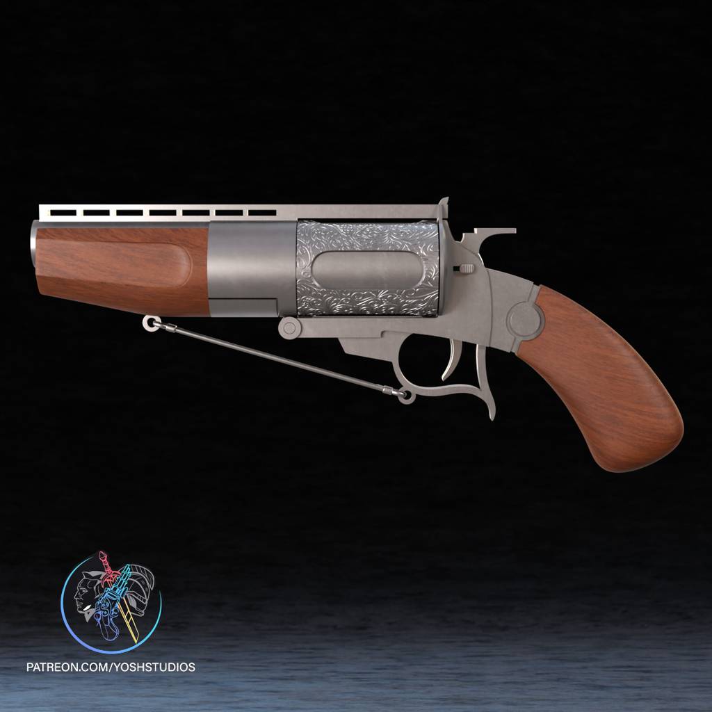 P站图纸印象馆 Yosh 辐射 食尸鬼手枪 Yosh 辐射 食尸鬼手枪