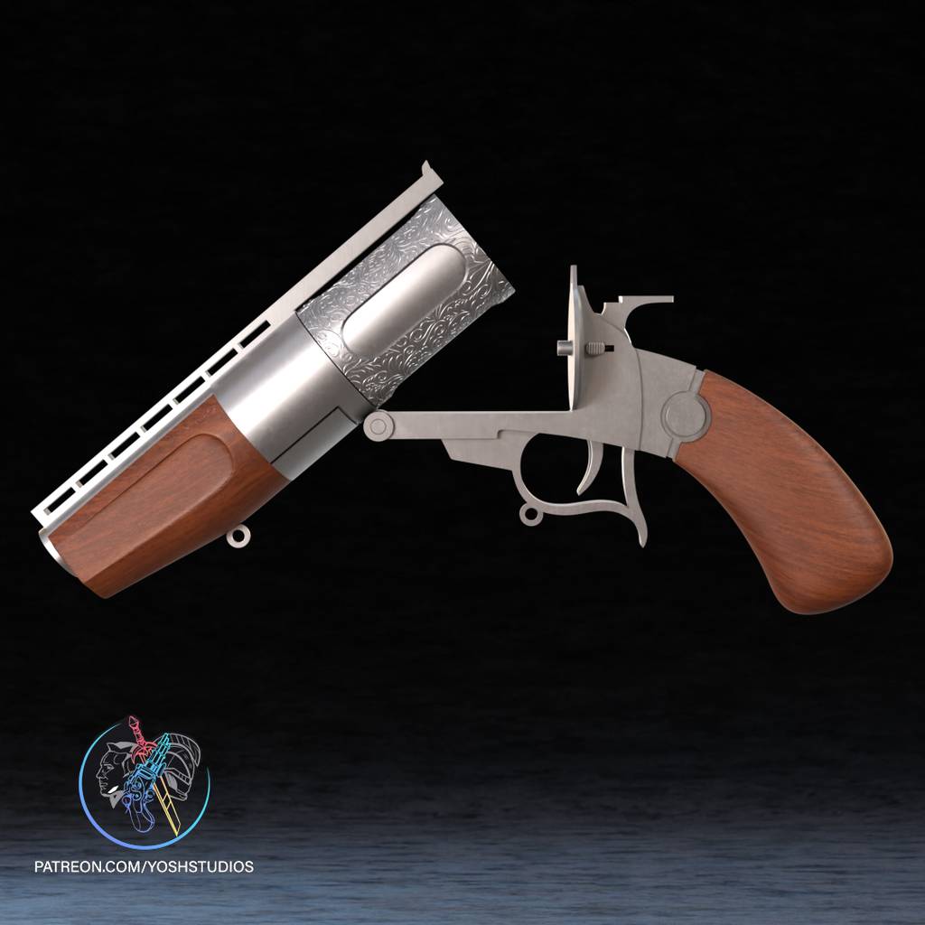 P站图纸印象馆 Yosh 辐射 食尸鬼手枪 Yosh 辐射 食尸鬼手枪
