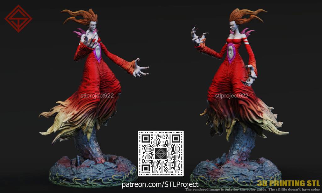 P站图纸印象馆 STL Project 寄生前夜 线粒体夏娃 STL Project 寄生前夜 线粒体夏娃