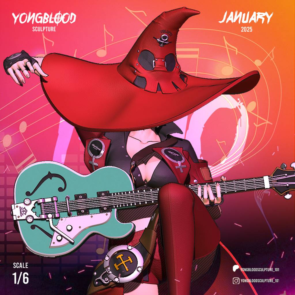 P站图纸印象馆 Yongblood Sculpture 罪恶装备 茵诺 Yongblood Sculpture 罪恶装备 茵诺