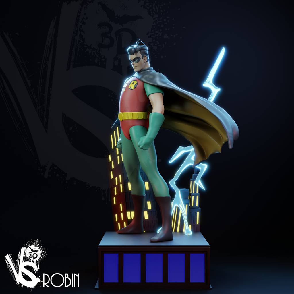 P站图纸印象馆 VS3D DC漫画 罗宾 VS3D DC漫画 罗宾