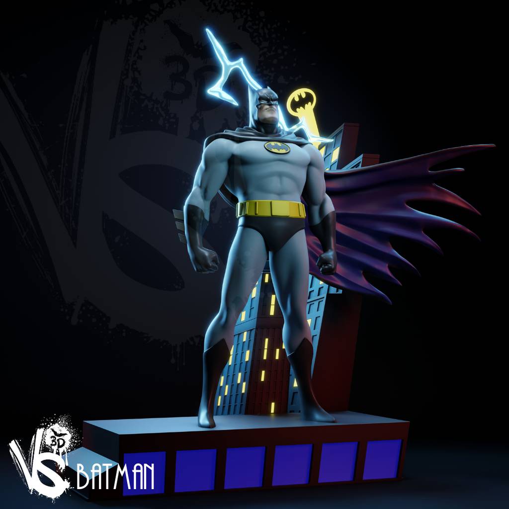 P站图纸印象馆 VS3D DC漫画 蝙蝠侠 VS3D DC漫画 蝙蝠侠