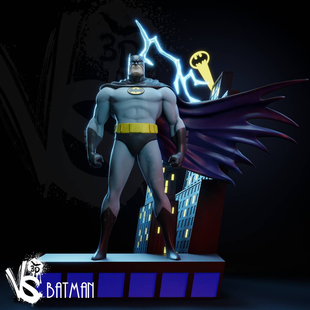 P站图纸印象馆 VS3D DC漫画 蝙蝠侠 VS3D DC漫画 蝙蝠侠