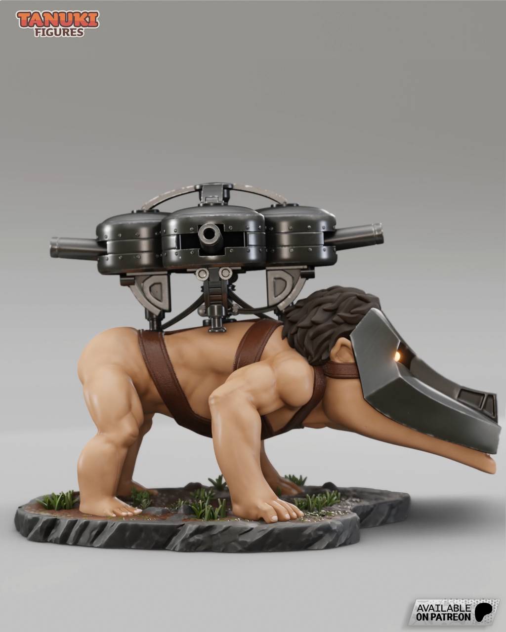 P站图纸印象馆 Tanuki Figures 进击的巨人 车力巨人 Tanuki Figures 进击的巨人 车力巨人