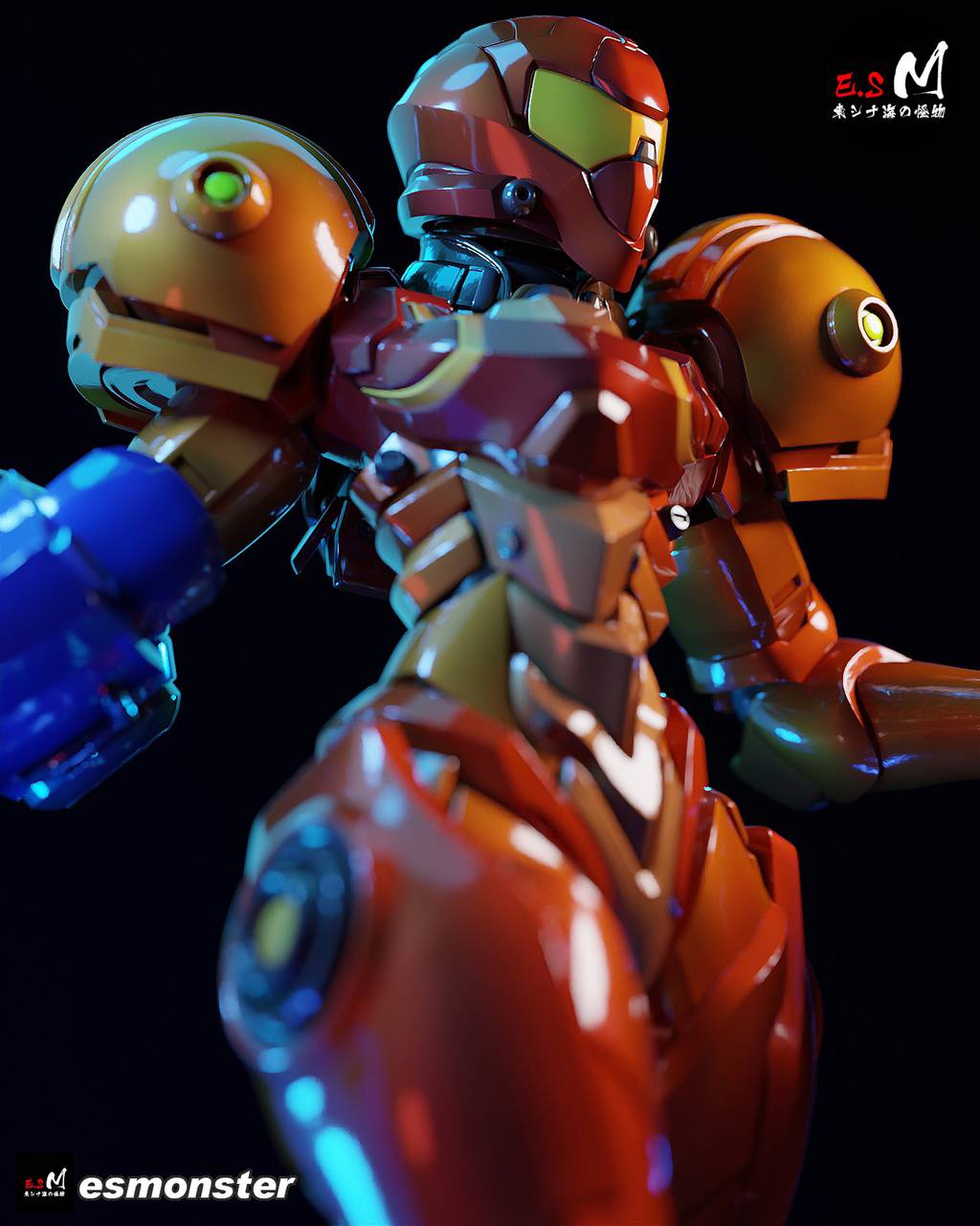 P站图纸印象馆 ESMonster 银河战士 萨姆斯·阿兰 ESMonster 银河战士 萨姆斯·阿兰