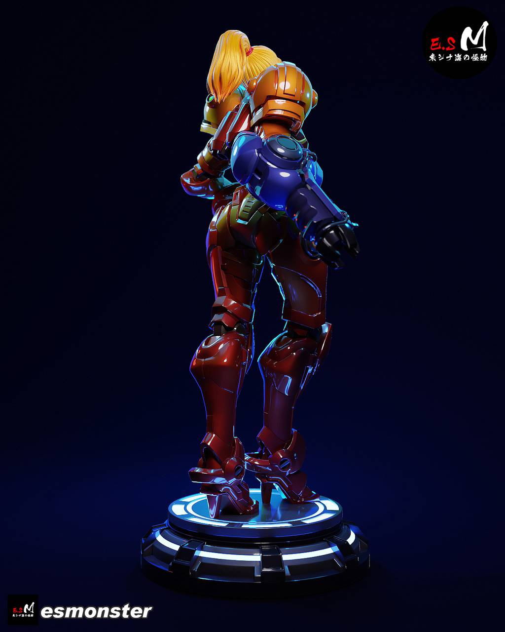 P站图纸印象馆 ESMonster 银河战士 萨姆斯·阿兰 ESMonster 银河战士 萨姆斯·阿兰