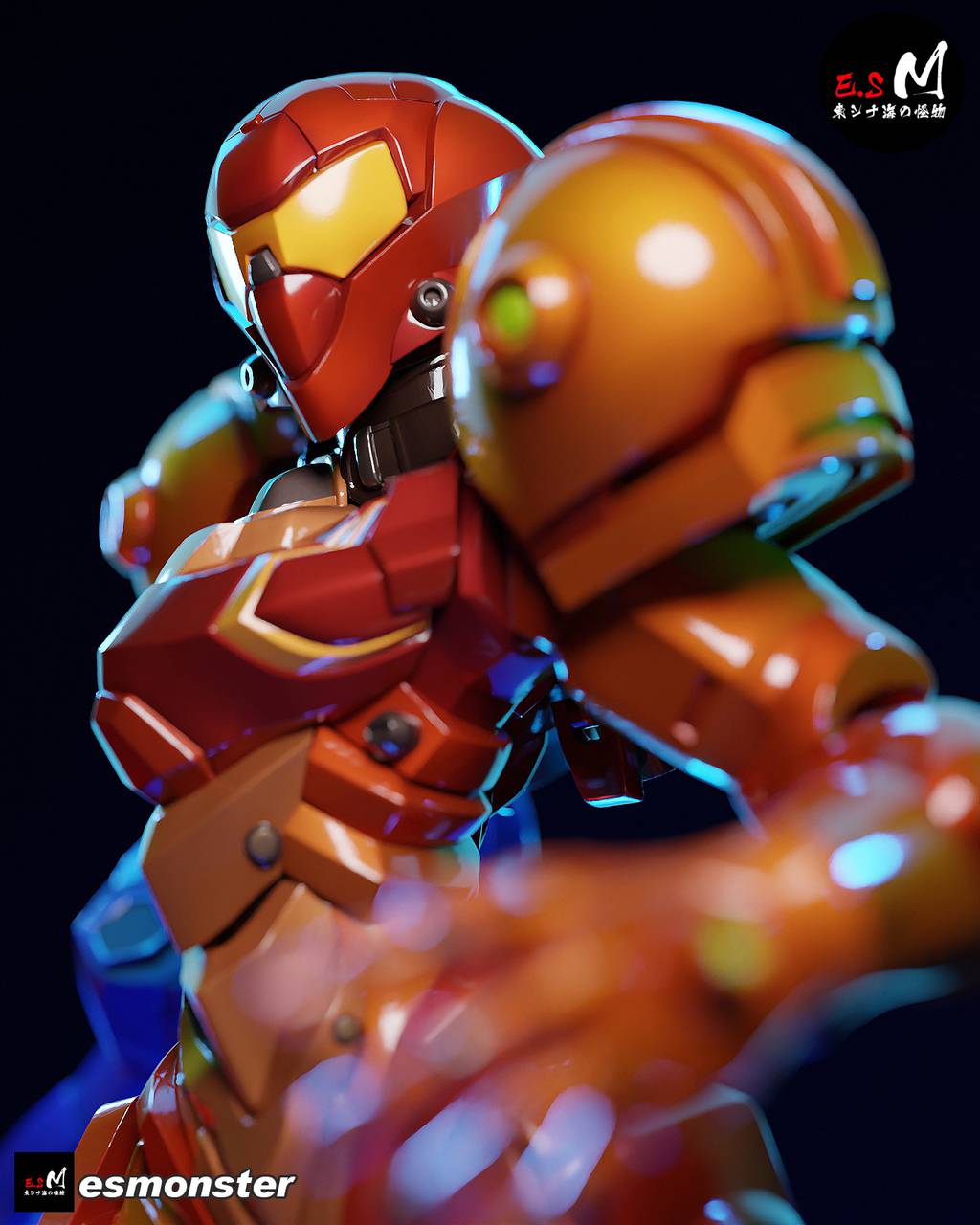 P站图纸印象馆 ESMonster 银河战士 萨姆斯·阿兰 ESMonster 银河战士 萨姆斯·阿兰