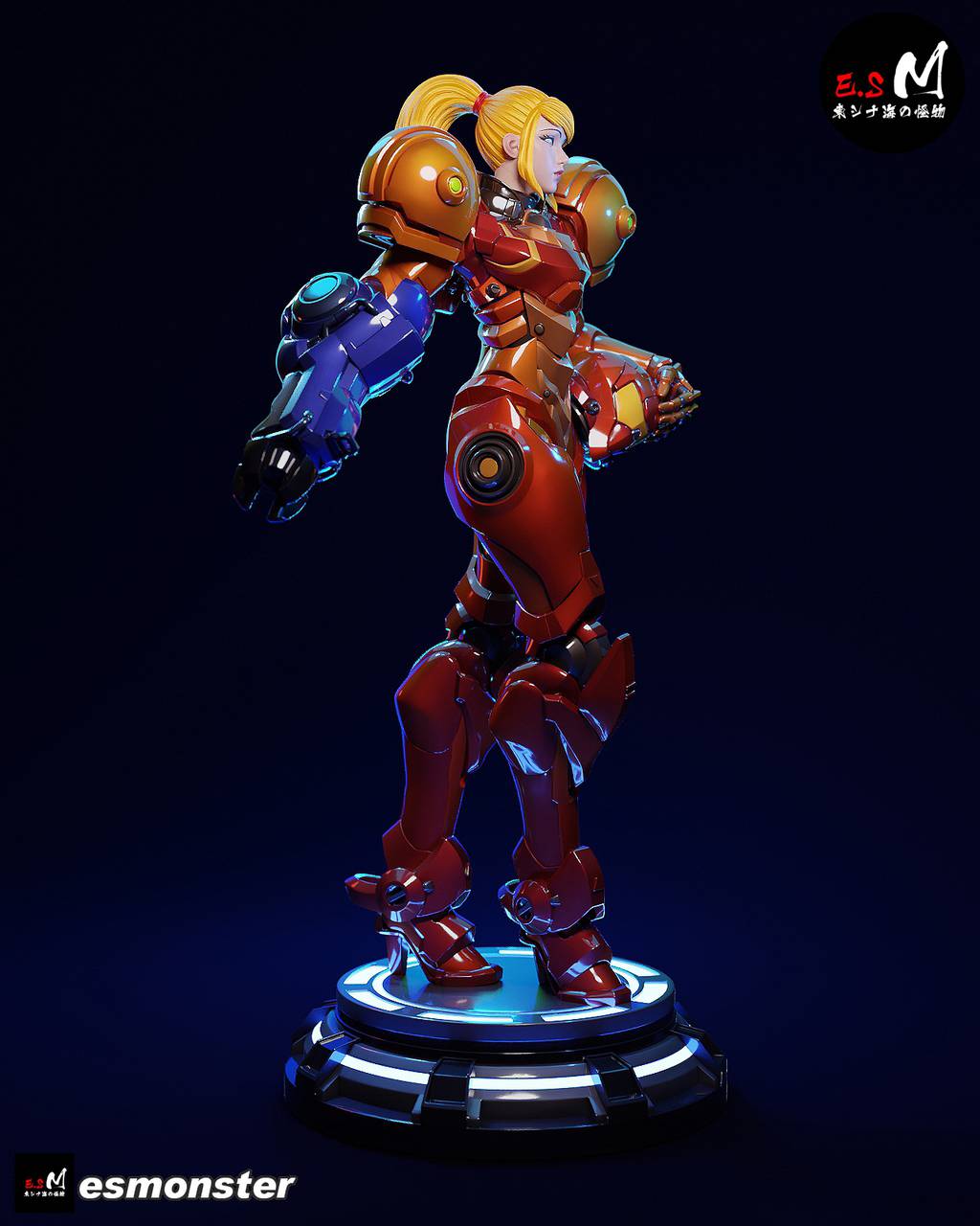 P站图纸印象馆 ESMonster 银河战士 萨姆斯·阿兰 ESMonster 银河战士 萨姆斯·阿兰