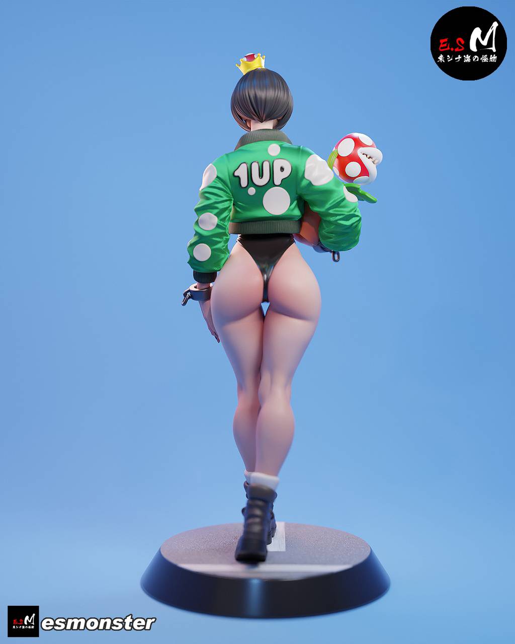 P站图纸印象馆 ESMonster 超级马里奥 链咬兽 ESMonster 超级马里奥 链咬兽