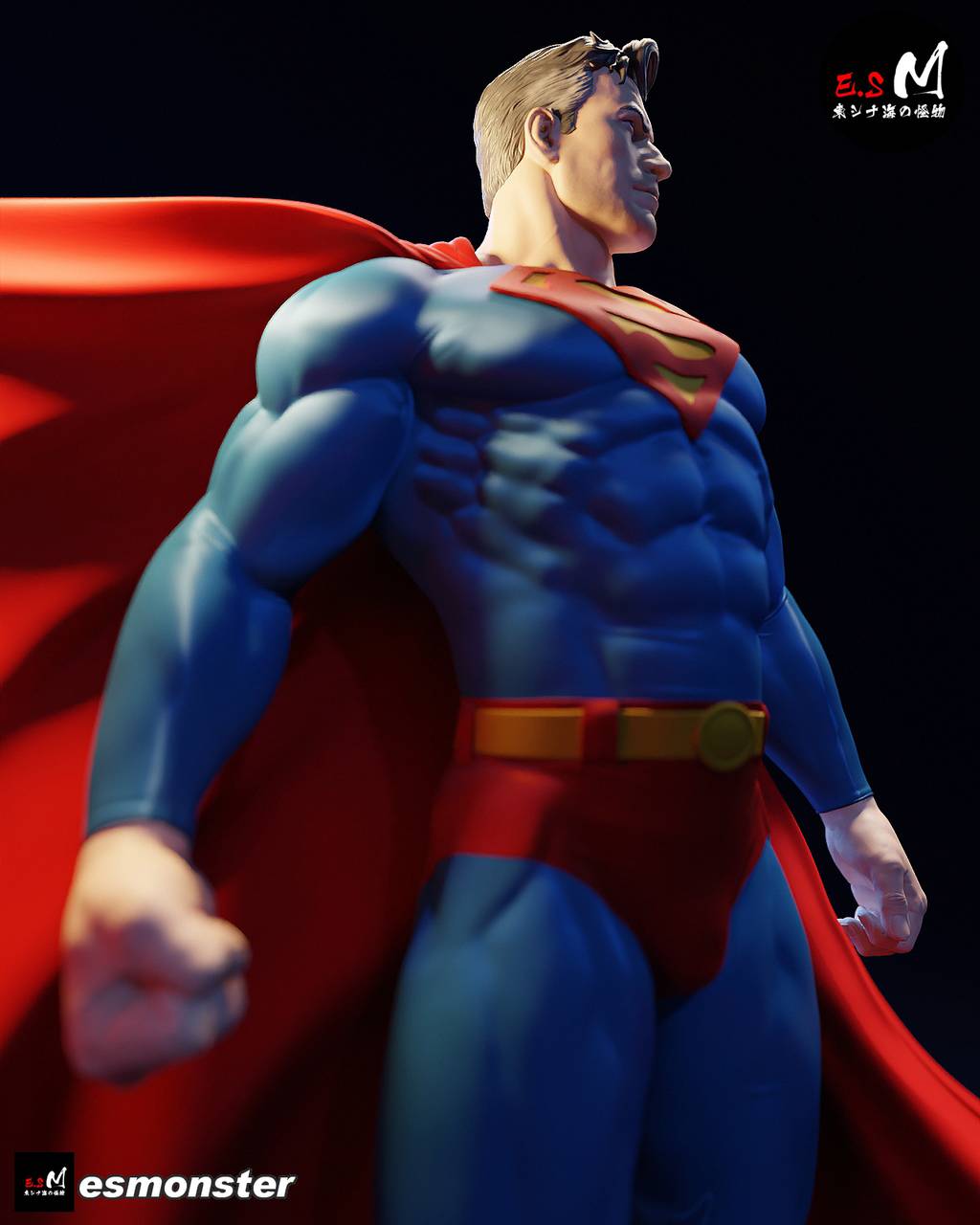 P站图纸印象馆 ESMonster DC漫画 超人 ESMonster DC漫画 超人