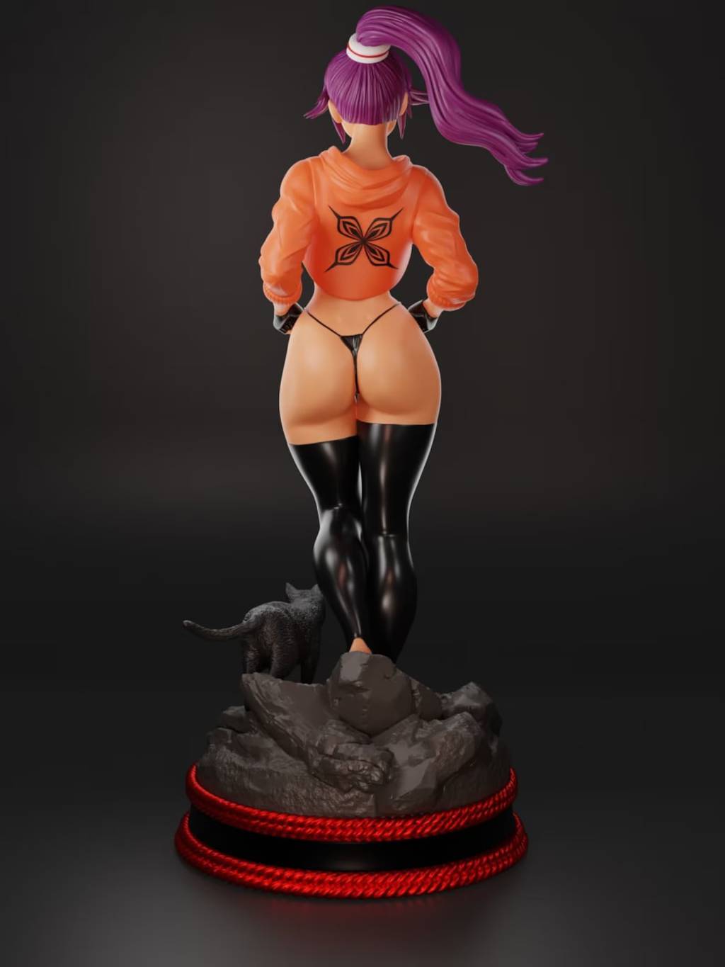 P站图纸印象馆 死神 四枫院夜一 死神 四枫院夜一