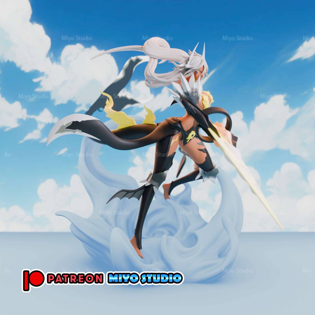 P站图纸印象馆 Miyo Studio 死神 蒂雅·赫丽贝尔 Miyo Studio 死神 蒂雅·赫丽贝尔