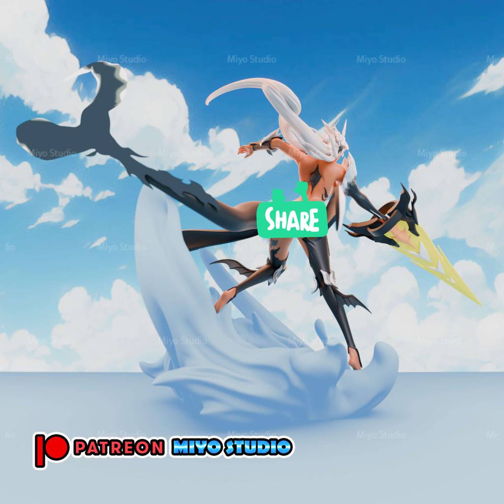 P站图纸印象馆 Miyo Studio 死神 蒂雅·赫丽贝尔 Miyo Studio 死神 蒂雅·赫丽贝尔