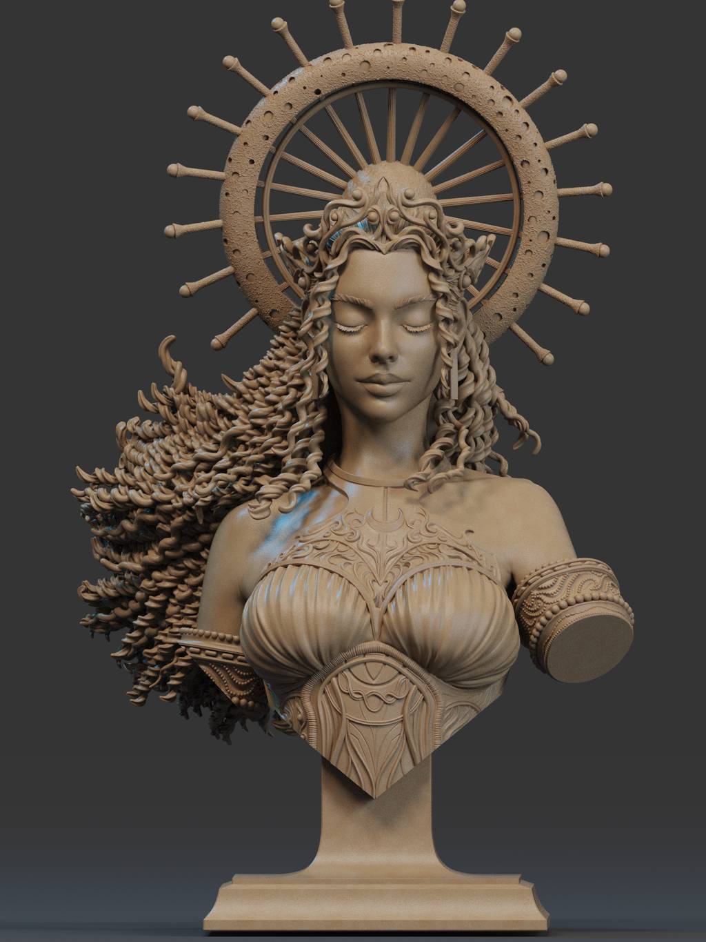 P站图纸印象馆 CA3D 2025年2月半身像合集 CA3D 2025年2月半身像合集