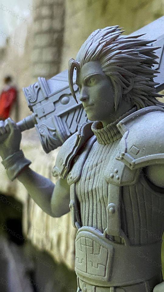 P站图纸印象馆 最终幻想 扎克斯·菲尔 最终幻想 扎克斯·菲尔