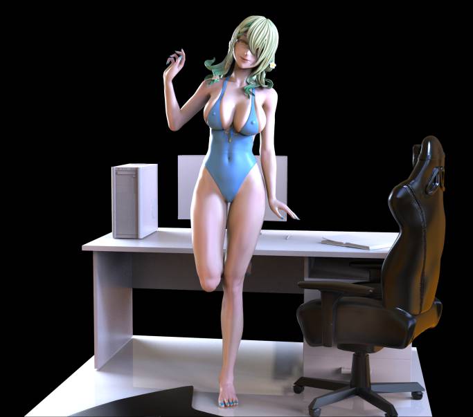 P站图纸印象馆 ANIME GIRLS 小鹿 ANIME GIRLS 小鹿