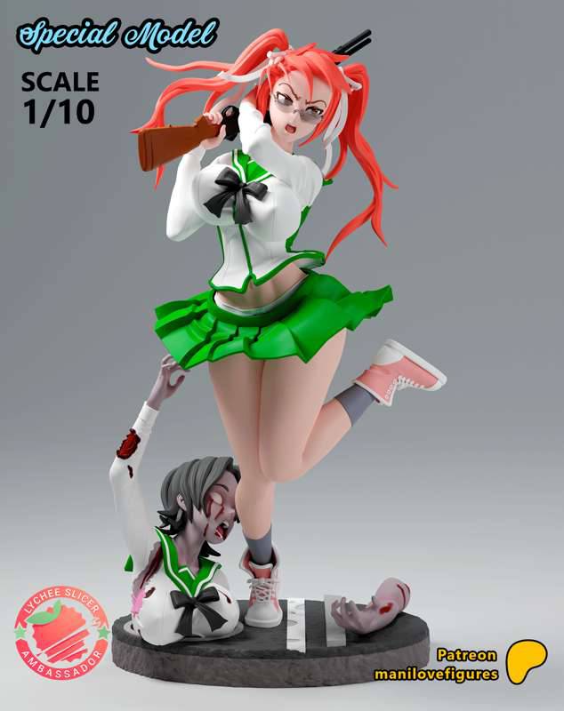 P站图纸印象馆 Man I Love 学园默示录 高城沙耶 Man I Love 学园默示录 高城沙耶