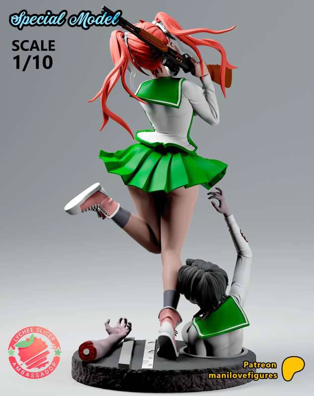 P站图纸印象馆 Man I Love 学园默示录 高城沙耶 Man I Love 学园默示录 高城沙耶