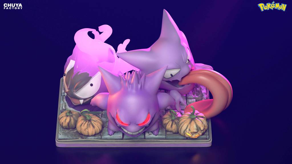 P站图纸印象馆 Chuya Factory 精灵宝可梦 万圣节耿鬼 Chuya Factory 精灵宝可梦 万圣节耿鬼