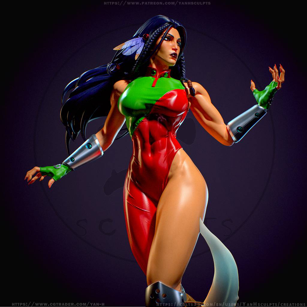 P站图纸印象馆 Yan H DC漫画 基因13 Yan H DC漫画 基因13