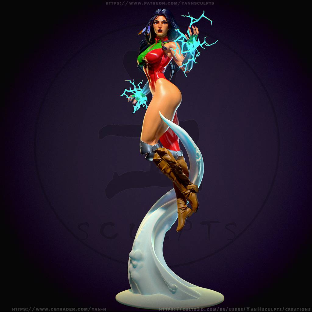 P站图纸印象馆 Yan H DC漫画 基因13 Yan H DC漫画 基因13