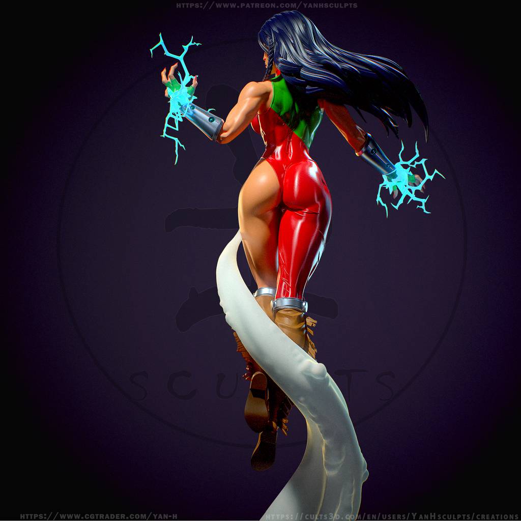 P站图纸印象馆 Yan H DC漫画 基因13 Yan H DC漫画 基因13