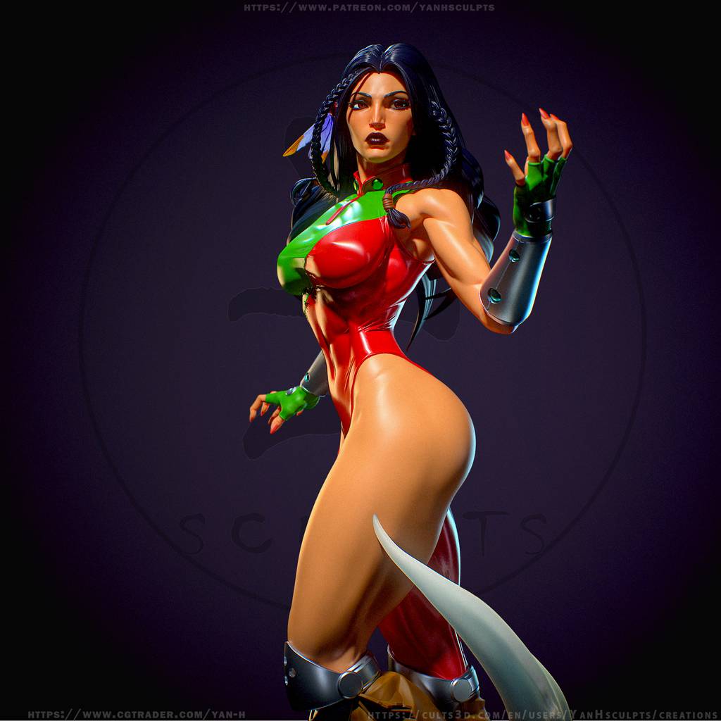 P站图纸印象馆 Yan H DC漫画 基因13 Yan H DC漫画 基因13