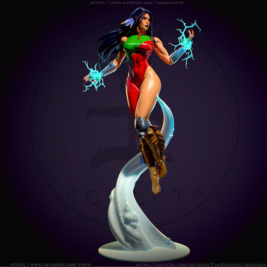 P站图纸印象馆 Yan H DC漫画 基因13 Yan H DC漫画 基因13