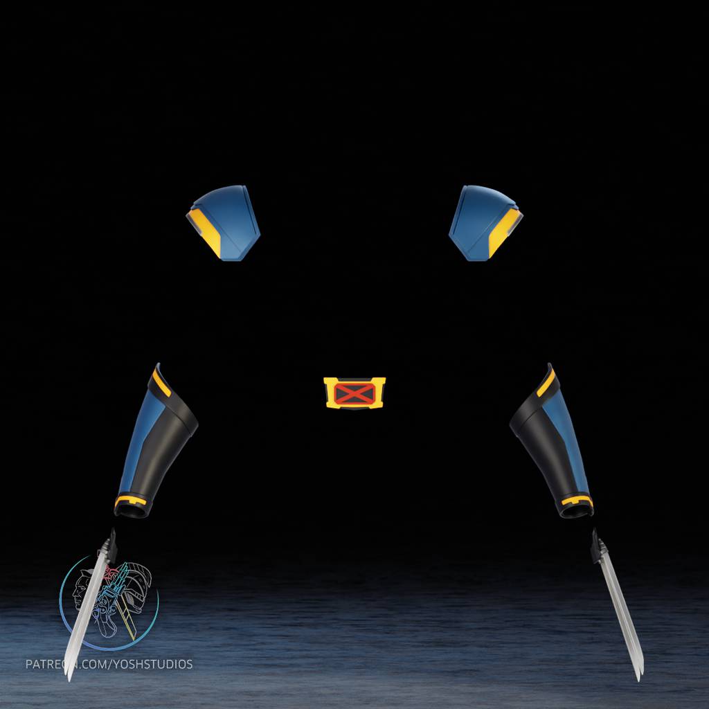 P站图纸印象馆 Yosh 漫威 金钢狼套装 Yosh 漫威 金钢狼套装