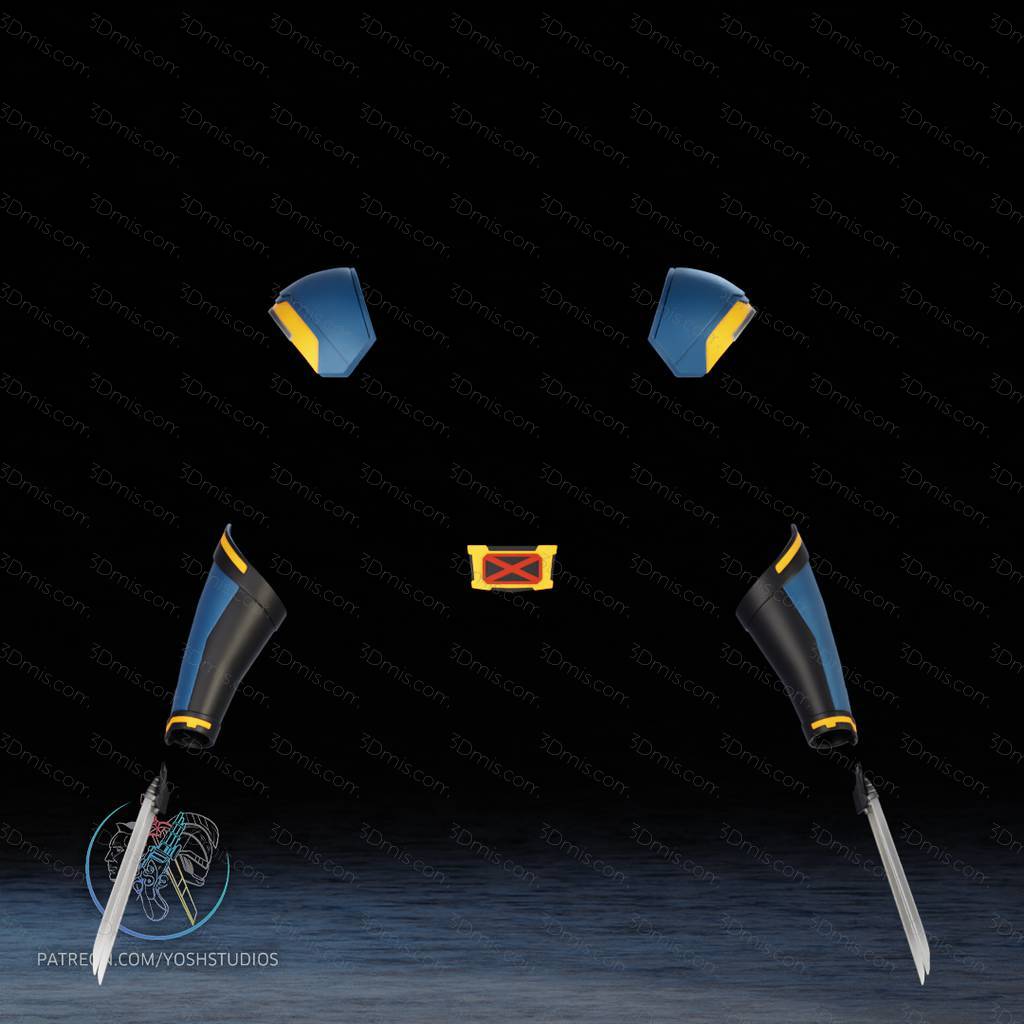 P站图纸印象馆 Yosh 漫威 金钢狼套装 Yosh 漫威 金钢狼套装