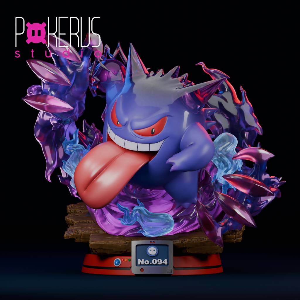 P站图纸印象馆 Pokerus Studio 精灵宝可梦 耿鬼 Pokerus Studio 精灵宝可梦 耿鬼